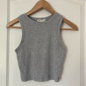Aeropostale Heather Gray Tank Top